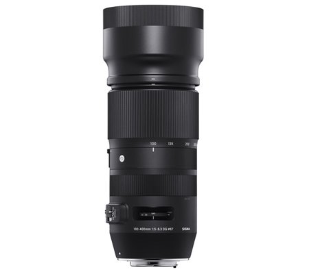 Sigma 100-400mm f/5-6.3 DG OS HSM Contemporary for Canon EF Mount Full Frame.