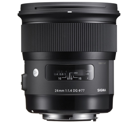 Sigma 24mm f/1.4 DG HSM Art for Canon EF Mount Full Frame