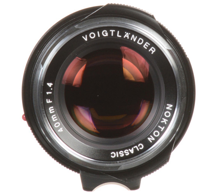 Voigtlander for Leica M 40mm f/1.4 Nokton.