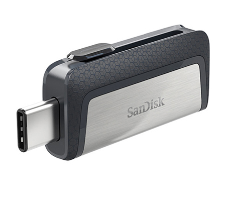 SanDisk 128GB Ultra Dual Drive USB OTG Type-C 3.1 Flash Drive