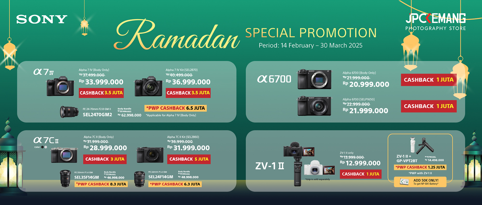 Diskon Sony Ramadhan